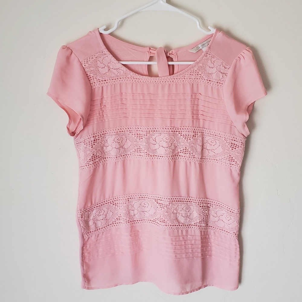 🦈 3/$20 LC Lace Eyelit Top
